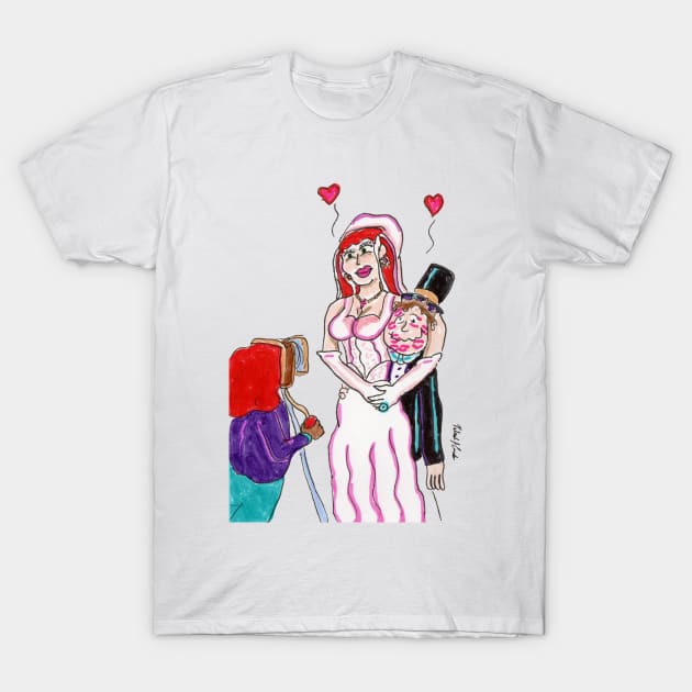 Wedding Joys T-Shirt by ConidiArt